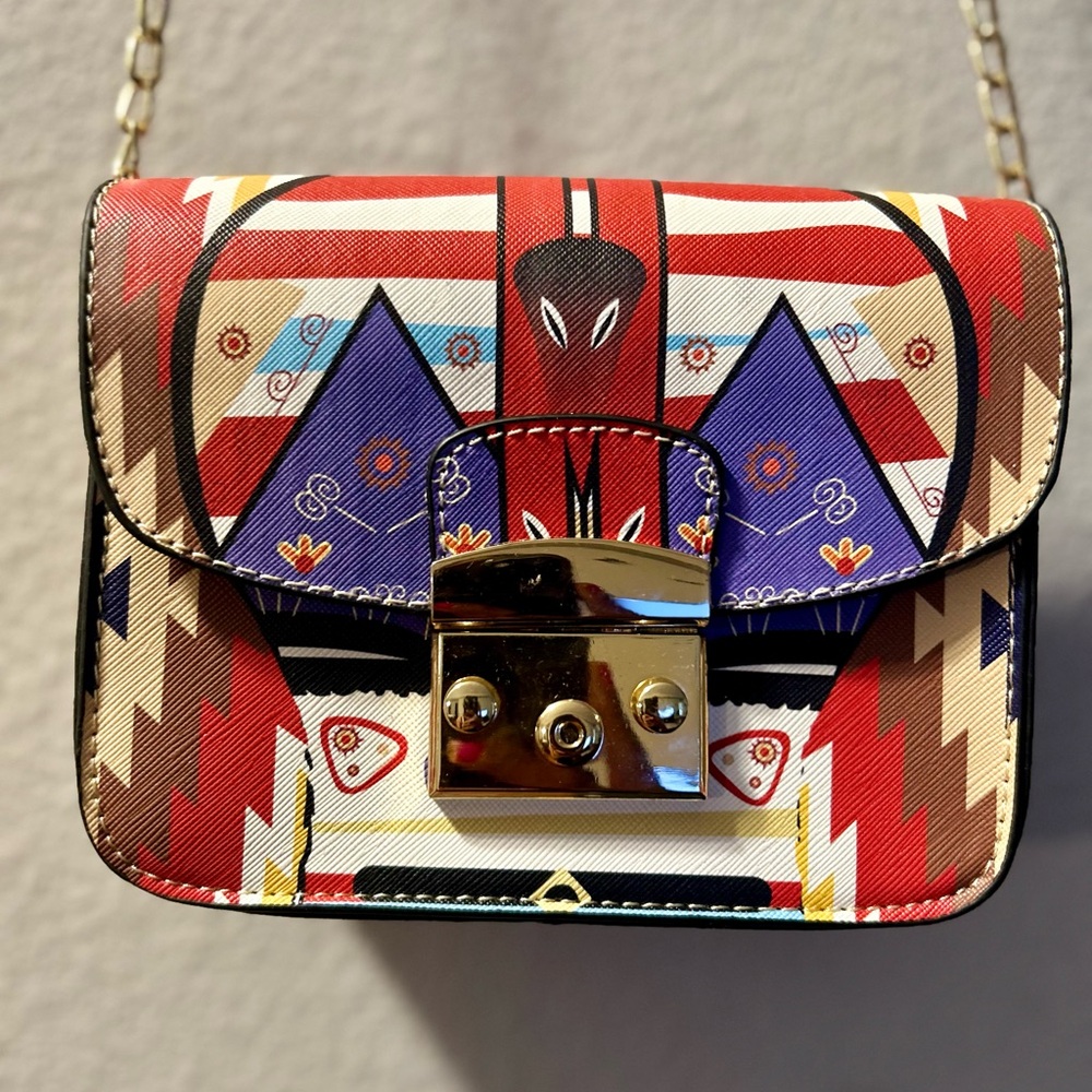 Colorful Designer Crossbody Bag